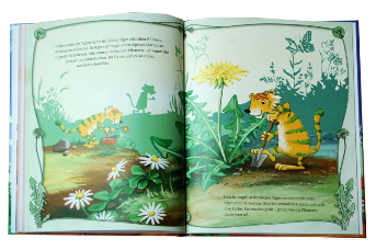 Illustration, Löwenzahntiger, Bilder, Kindergeburtstag, Geburtstagsgeschenk